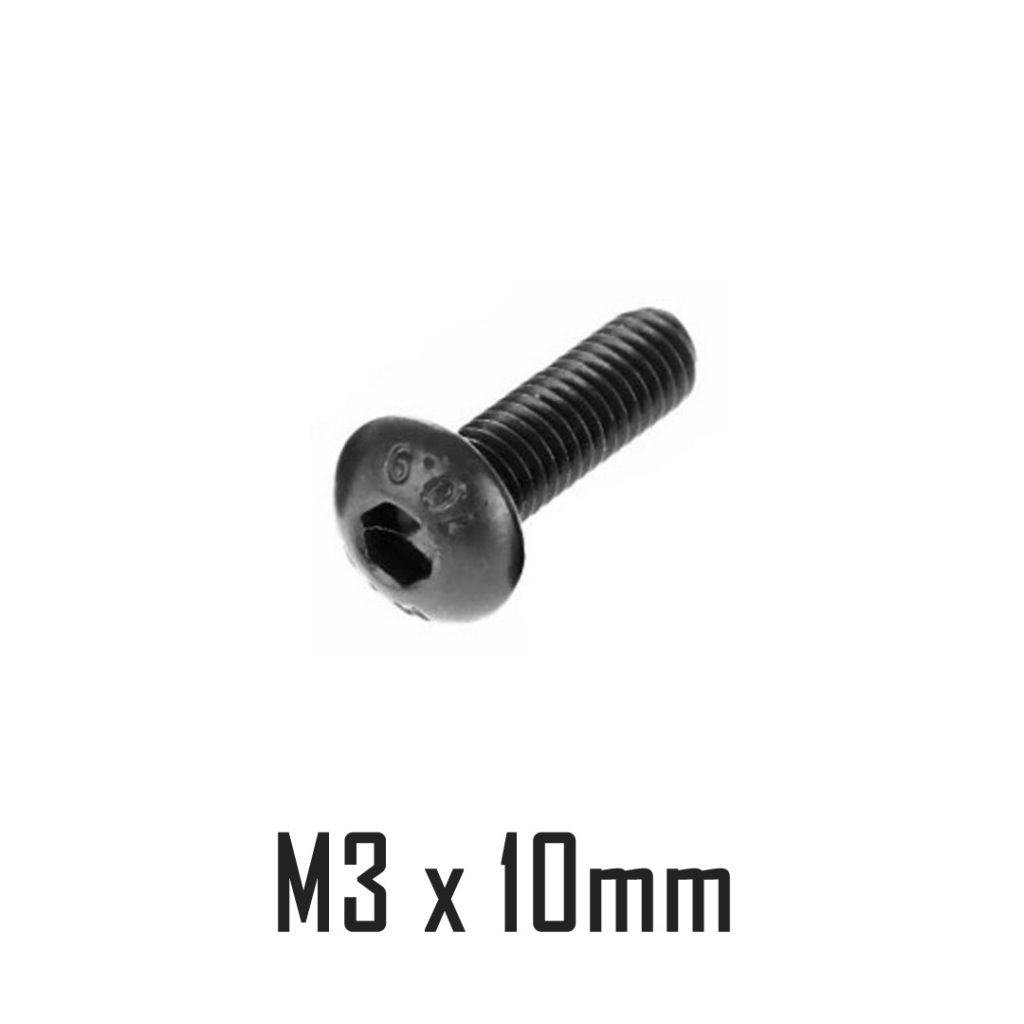 ROUND HEAD SCREWS M3 X 10MM (5 pcs) Vega FPV Shop www.dauch.fr